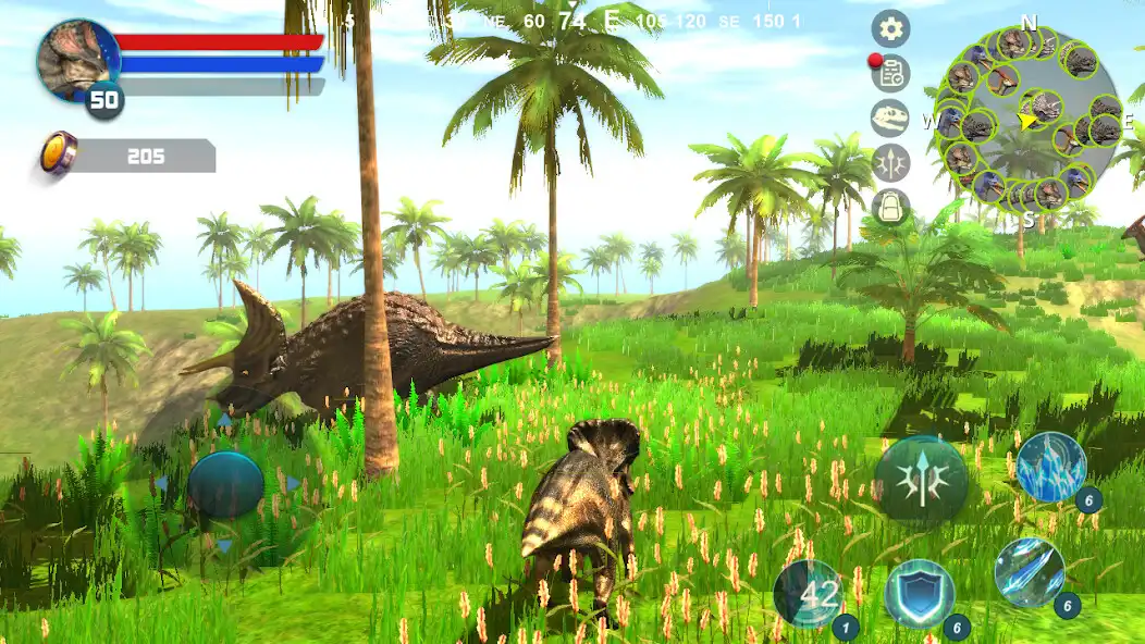 Play Protoceratops Simulator as an online game Protoceratops Simulator with UptoPlay