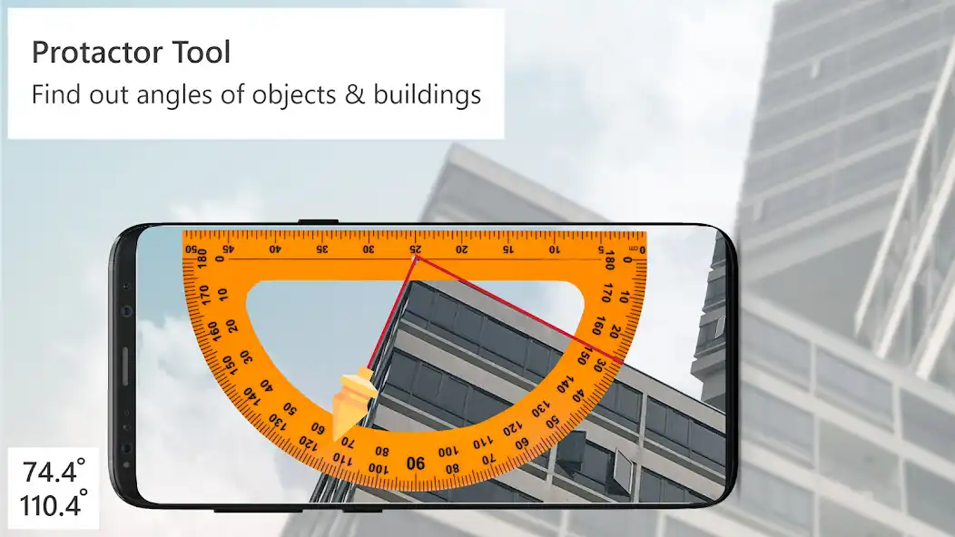 Play Protractor  Angle Meter as an online game Protractor  Angle Meter with UptoPlay