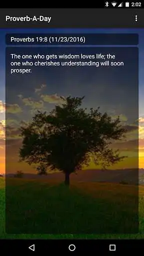 Play APK Proverb-A-Day Bible Proverbs.  and enjoy Proverb-A-Day Bible Proverbs. with UptoPlay com.idelata.ProverbADayFree