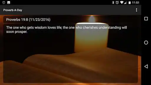 Play APK Proverb-A-Day Bible Proverbs.  and enjoy Proverb-A-Day Bible Proverbs. with UptoPlay com.idelata.ProverbADayFree