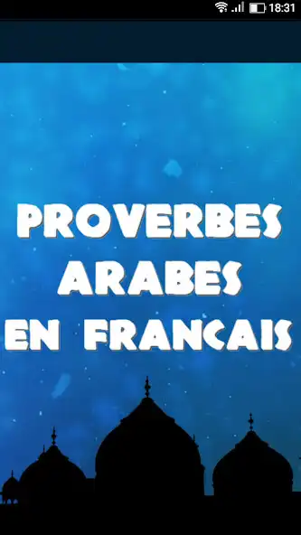 Play Proverbes Arabes En Français  and enjoy Proverbes Arabes En Français with UptoPlay