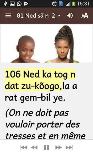 Play Proverbes en mooré vol. 3  and enjoy Proverbes en mooré vol. 3 with UptoPlay