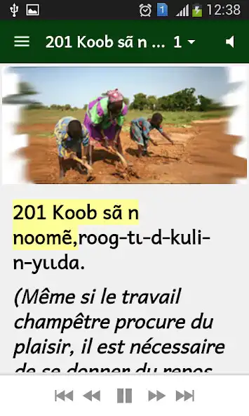 Play Proverbes en mooré vol. 6  and enjoy Proverbes en mooré vol. 6 with UptoPlay