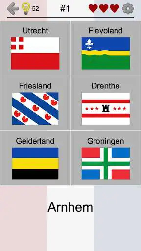 Play Provinces of the Netherlands - Capitals and Maps as an online game Provinces of the Netherlands - Capitals and Maps with UptoPlay