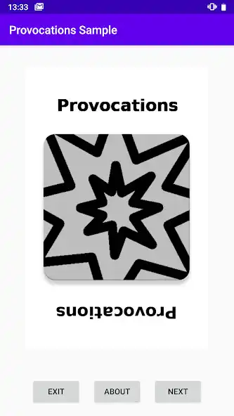 Play Provocations Sample  and enjoy Provocations Sample with UptoPlay