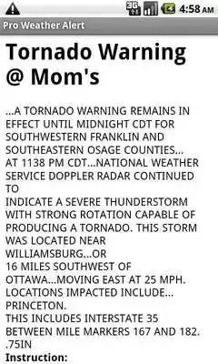 Play Pro Weather Alert (BETA) Play Pro Weather Alert (BETA)