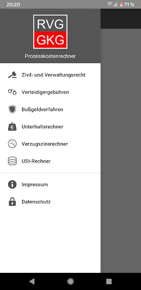 Play Prozesskostenrechner  and enjoy Prozesskostenrechner with UptoPlay
