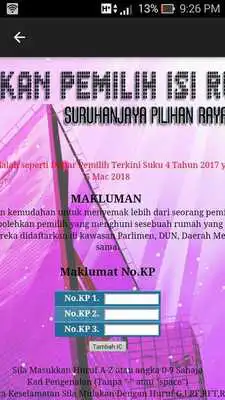 Play PRU 14 Keputusan  Semakan Ahli