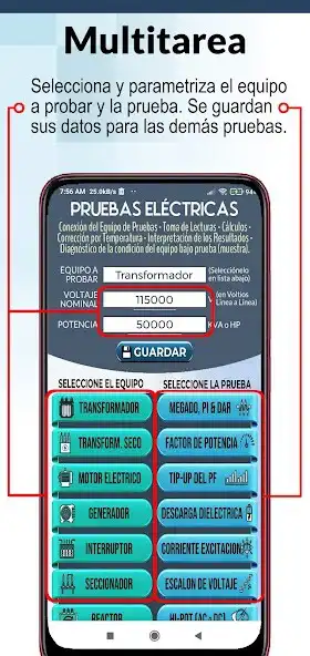 Play Pruebas a Equipos Eléctricos  and enjoy Pruebas a Equipos Eléctricos with UptoPlay