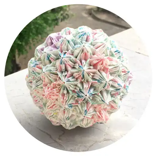 Play PrwOrigami Quiz - Kusudama Collection APK Play PrwOrigami Quiz - Kusudama Collection APK