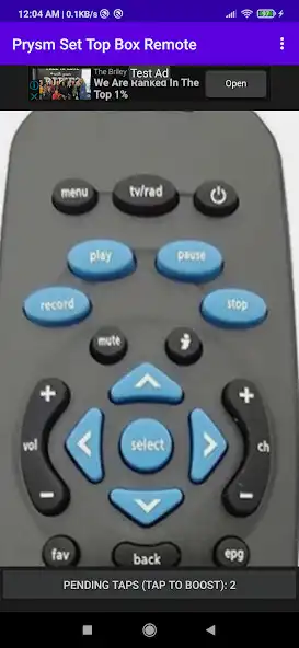 Play Prysm SetTop Box Remote as an online game Prysm SetTop Box Remote with UptoPlay