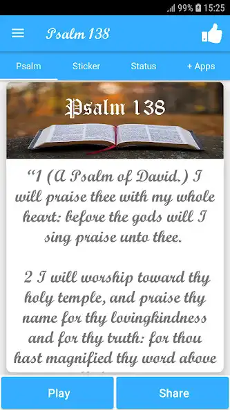 Play Psalm 138  and enjoy Psalm 138 with UptoPlay