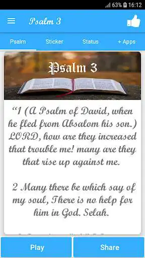 Play Psalm 3  and enjoy Psalm 3 with UptoPlay