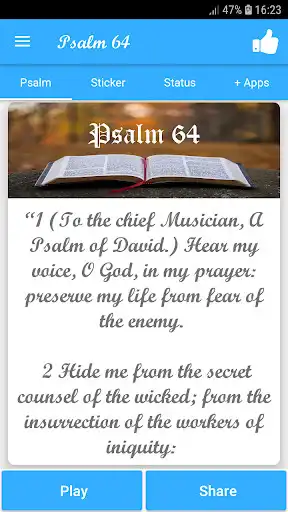 Play Psalm 64  and enjoy Psalm 64 with UptoPlay