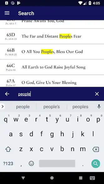 Play Psalms for Worship as an online game Psalms for Worship with UptoPlay