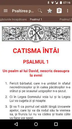 Play Psaltirea proorocului David  and enjoy Psaltirea proorocului David with UptoPlay