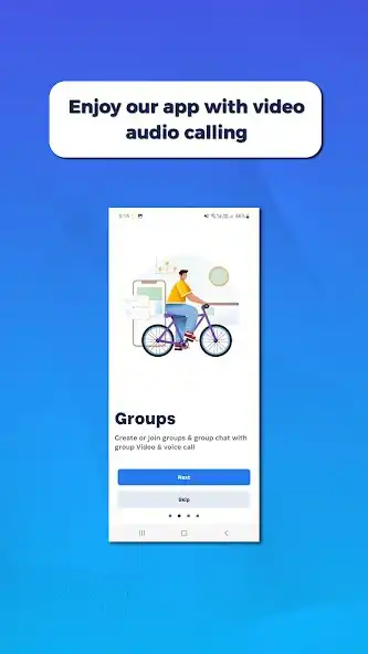 Play PS Chat - Messenger Text Call. as an online game PS Chat - Messenger Text Call. with UptoPlay