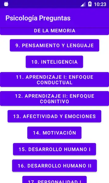 Play Psicología Preguntas as an online game Psicología Preguntas with UptoPlay