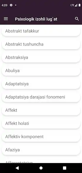 Play Psixologik izohli lugat  and enjoy Psixologik izohli lugat with UptoPlay
