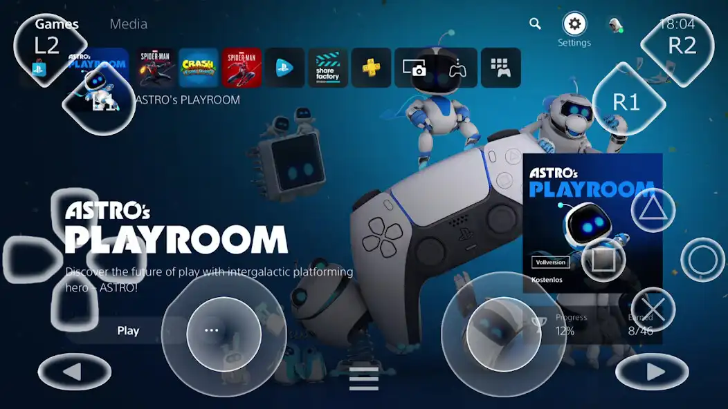 Play PSPlay: PS5  PS4 Remote Play  and enjoy PSPlay: PS5  PS4 Remote Play with UptoPlay