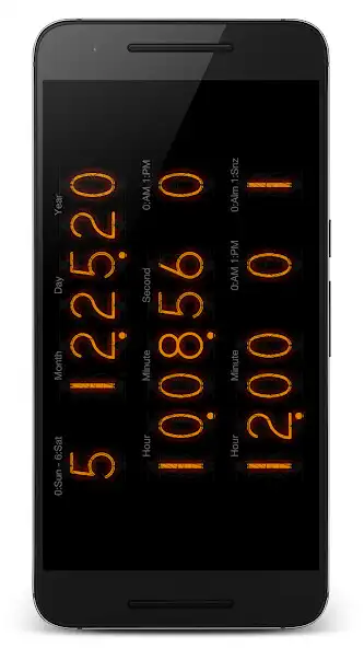 Play PsPsClock"Nixie" Clock  Cal as an online game PsPsClock"Nixie" Clock  Cal with UptoPlay