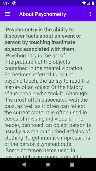 Play Psychometry The Mind Power as an online game Psychometry The Mind Power with UptoPlay