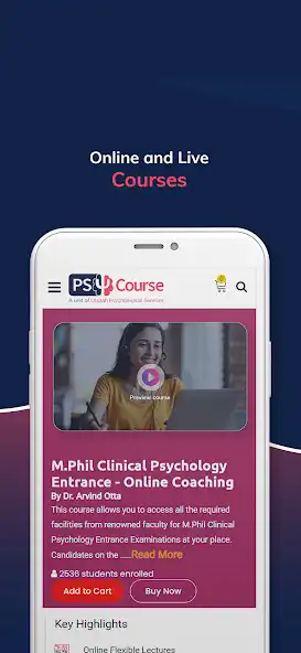 Play PsyCourse - Online Psychology Learning App  and enjoy PsyCourse - Online Psychology Learning App with UptoPlay