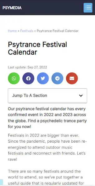Play Psymedia Festivals as an online game Psymedia Festivals with UptoPlay