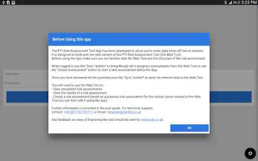 Play PTI Risk Assessment Tool as an online game PTI Risk Assessment Tool with UptoPlay