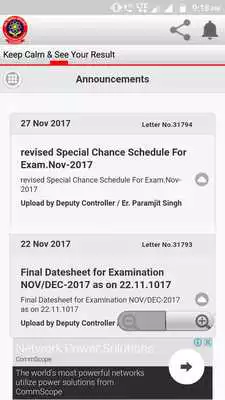 Play PTU Result