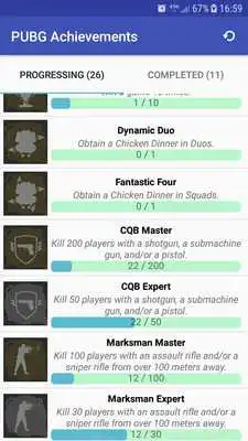 Play PUBG Achievements