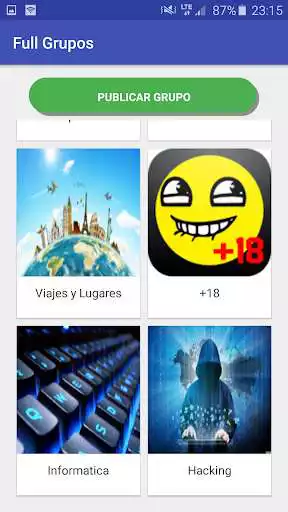 Play Publica tus Grupos as an online game Publica tus Grupos with UptoPlay