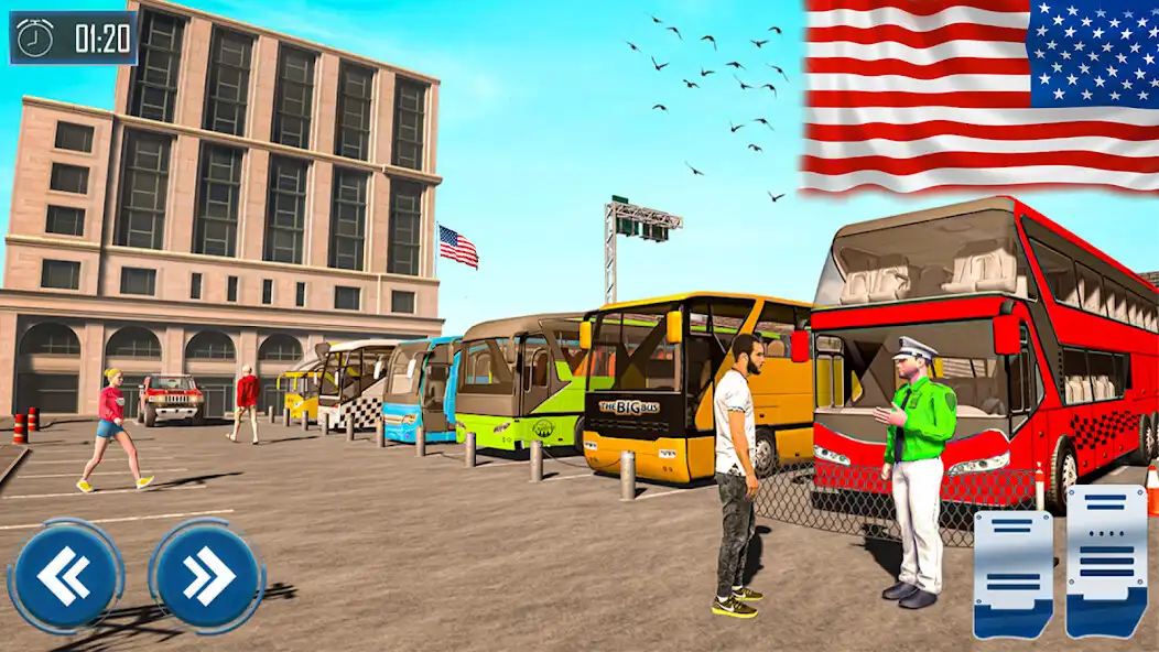 Play Public Coach Bus Simulator 3D as an online game Public Coach Bus Simulator 3D with UptoPlay