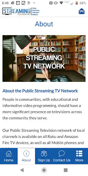 Play Public Streaming TV Network as an online game Public Streaming TV Network with UptoPlay