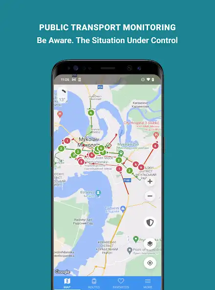Play Public Transport Mykolaiv as an online game Public Transport Mykolaiv with UptoPlay