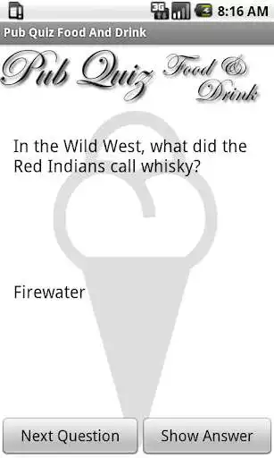 Play Pub Quiz Food And Drink Free