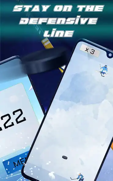 Play Puck on ice as an online game Puck on ice with UptoPlay