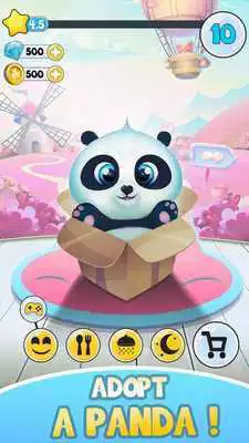 Play Pu - Cute giant panda bear, baby pet care game