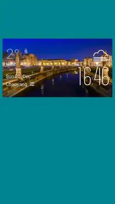 Play Pudua weather widget/clock