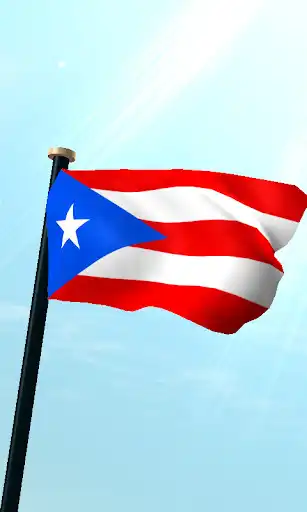 Play APK Puerto Rico Flag 3D Free  and enjoy Puerto Rico Flag 3D Free with UptoPlay com.ilikemycountry.pr_flagfree