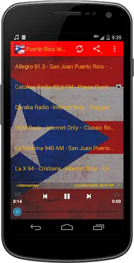 Play Puerto Rico MUSIC Radio  and enjoy Puerto Rico MUSIC Radio with UptoPlay