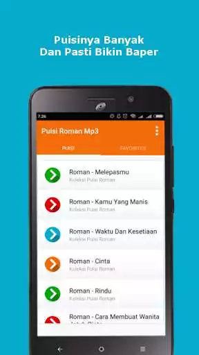 Play Puisi Roman Mp3  and enjoy Puisi Roman Mp3 with UptoPlay