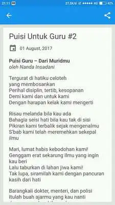 Play Puisi Untuk Guru