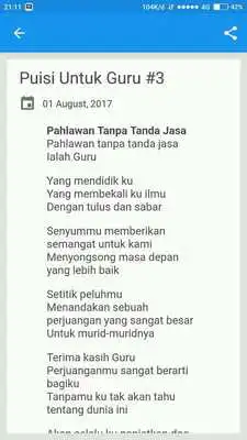 Play Puisi Untuk Guru