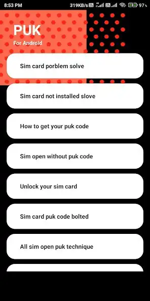 Play Puk Code Unlock app guide  and enjoy Puk Code Unlock app guide with UptoPlay