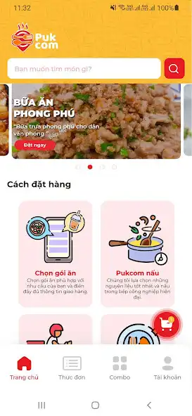 Play Pukcom - Đặt cơm văn phòng as an online game Pukcom - Đặt cơm văn phòng with UptoPlay