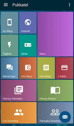 Play APK PUKKATEL -ISI ULANG PAKET DATA , PULSA, TOKEN PLN-  and enjoy PUKKATEL -ISI ULANG PAKET DATA , PULSA, TOKEN PLN- using 