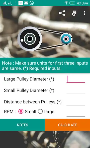 Play Pulley Calculator Adfree  and enjoy Pulley Calculator Adfree with UptoPlay