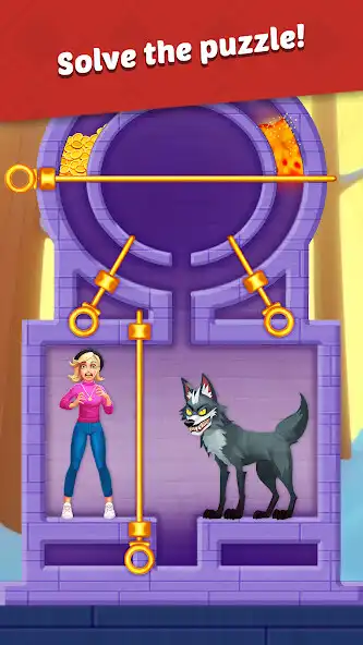 Play Pull the Family Pin: Save Home  and enjoy Pull the Family Pin: Save Home with UptoPlay