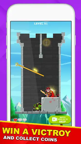 Play Pull the Pin - Home Pin Rescue as an online game Pull the Pin - Home Pin Rescue with UptoPlay